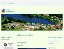 Tablet Screenshot of bierzwnik.pl